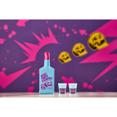 Dead Man's Fingers Blue Raspberry Tequila Cream Liqueur 500ml - British product