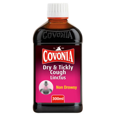 Covonia Dry & Tickly Cough Linctus 300ml - British product