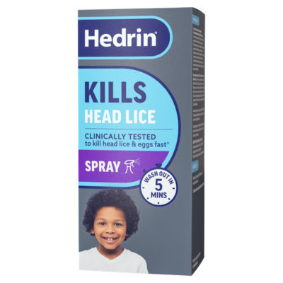 Hedrin Once head lice spray gel 60ml, UK version