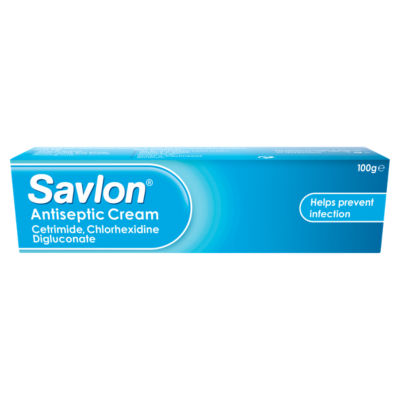 Crème antiseptique Savlon 100g