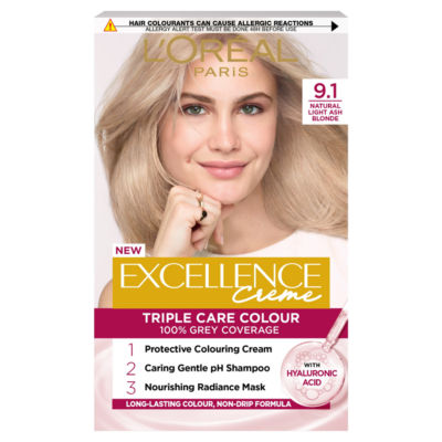 L'Oreal hair colour Light Ash Blonde, UK version