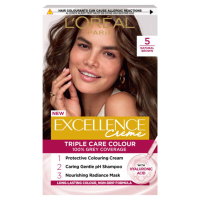 L'Oreal hair dye Natural Brown, UK version