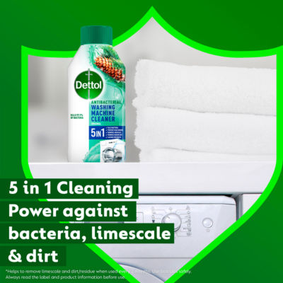 Dettol Washing Machine Cleaner Original Pine 250ml - British product
