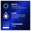 Durex Intense condoms 12 pack - British product