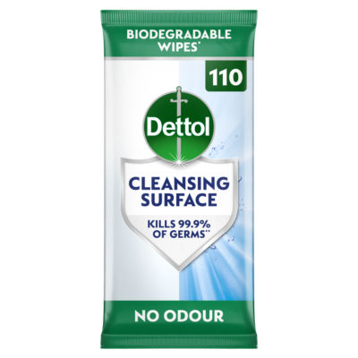 Dettol cleansing surface wipes 110 - British product