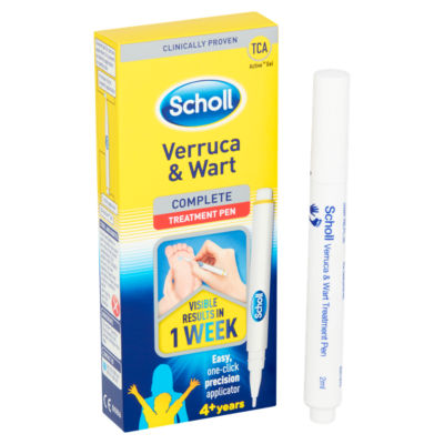 Scholl Verruca & Wart Treatment Pen 4+ Years 2ml (British brand)