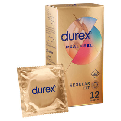 Durex Real Feel 12 condoms - British product