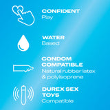Durex Play water-based tingling lubricant gel 100ml - British product