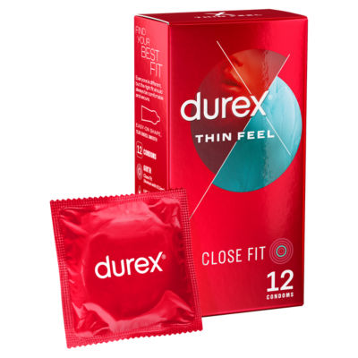 Durex Thin Feel condoms 12 pack - British product