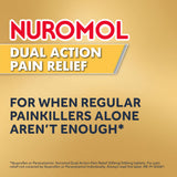 Nuromol dual action pain relief tablets 200mg/500mg 6 tablets, imported from the UK