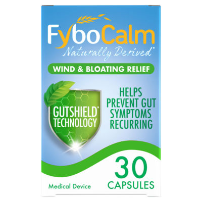 FyboCalm Wind & Bloating Relief Capsules 30 capsules - British product