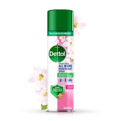 Dettol disinfectant spray Orchard Blossom 300ml - British product