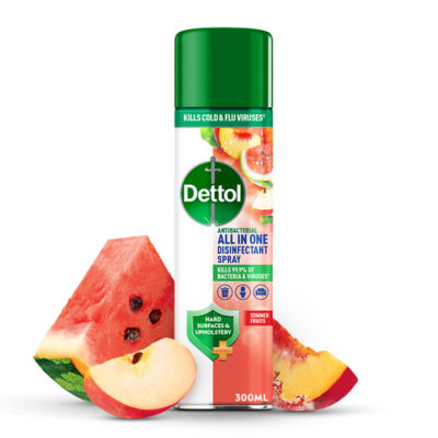 Dettol Summer Fruits Disinfectant Spray 300ml - British product