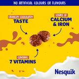 Nesquik Chocolate Breakfast Cereal 375g, imported from the UK