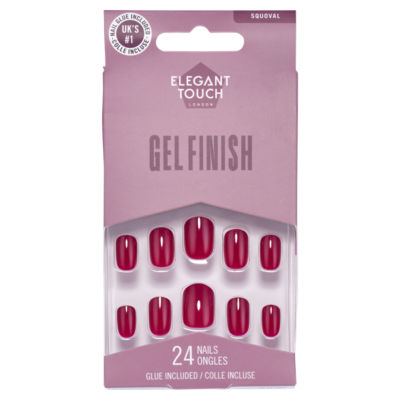 Elegant Touch London false nails Berry Blast 24 nails - British product