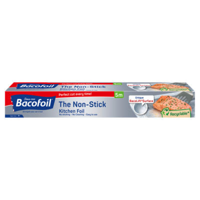Bacofoil Non-Stick Tin Foil 30cm x 5m - British product