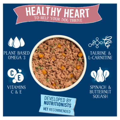 Butcher's Healthy Heart wet dog food multipack 6x390g - British product