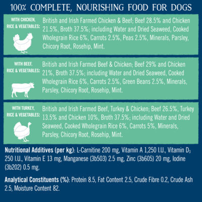 Butcher's Lean & Tasty dog food trays 12 x 150g - British product