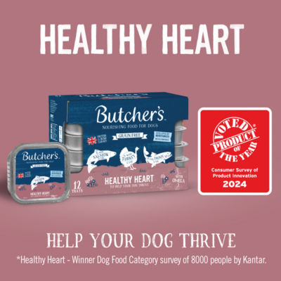 Butcher's dog food multipack 12x150g trays - British product