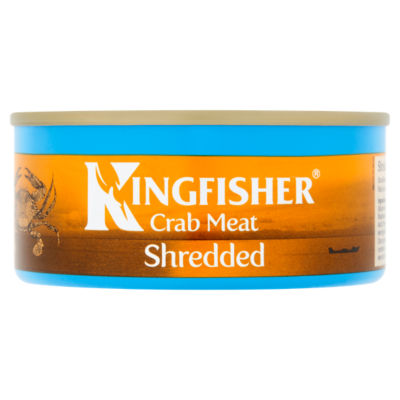 Kingfisher shredded crab meat 145g, UK version