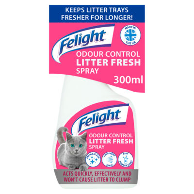 Felight Litter Fresh Spray Baby Powder 300ml - British product