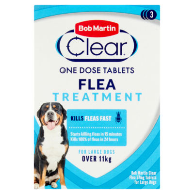Bob Martin 57mg flea tablets for large dogs - British product