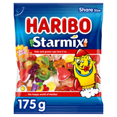 Haribo Starmix Fruit & Cola Flavour Jelly & Foam Sweets 175g