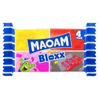 Maoam fruit and cola flavour chewy sweets 88g - British product