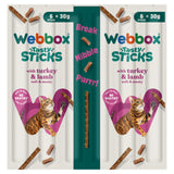 Webbox Tasty Sticks Turkey Lamb cat treats 30g (British brand)