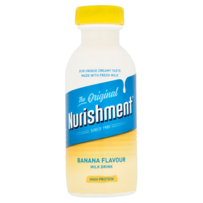 Dunn's River Nurishment Original Banana Flavour Nutritional Milk Drink 330ml