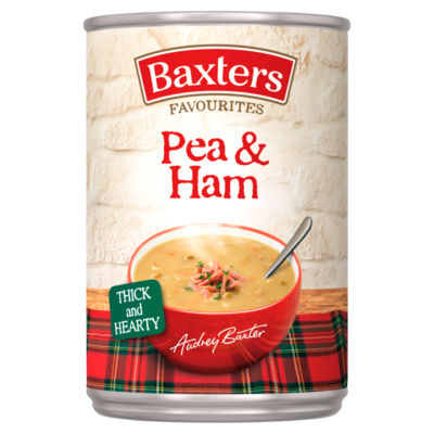 Baxters pea and ham soup 400g - British product
