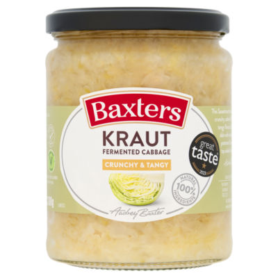 Baxters fermented cabbage kraut 480g - British product