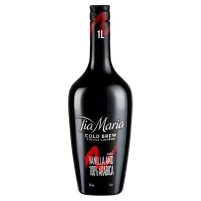 Tia Maria Cold Brew Coffee Liqueur 1L (British brand)