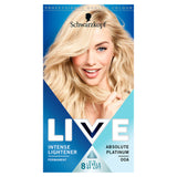 Schwarzkopf Absolute Platinum permanent hair bleach (British brand)