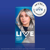 Schwarzkopf Metallic Silver hair dye (British brand)