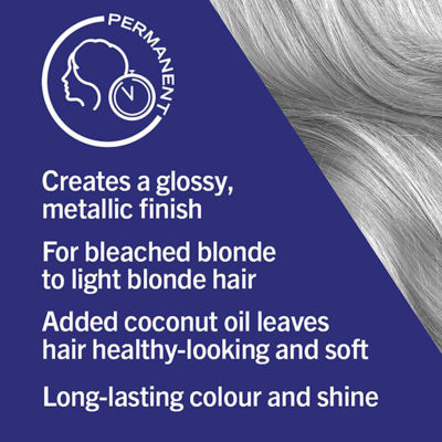 Schwarzkopf Metallic Silver hair dye (British brand)
