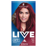 Schwarzkopf Deep Red permanent hair dye (British brand)