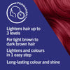 Schwarzkopf Deep Red permanent hair dye (British brand)