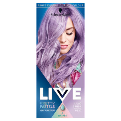 Schwarzkopf LIVE Pretty Pastels Lilac Crush Semi-Permanent Hair Dye