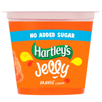 Hartley's orange jelly 115g, UK version