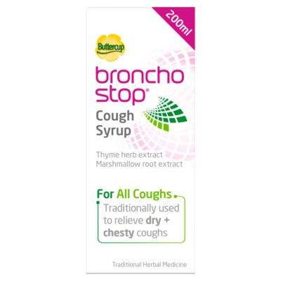 Buttercup Broncho Stop Cough Syrup For Dry & Chesty Coughs
