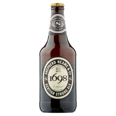 Shepherd Neame 1698 bottled conditioned strong ale 500ml (British brand)