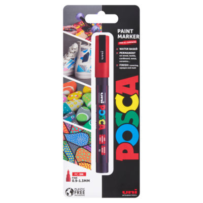 Posca paint marker PC-3M Fine tip 0.9-1.3mm, imported from the UK