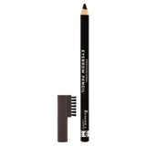 Rimmel London eyebrow pencil Black Brown 1.4g, imported from the UK
