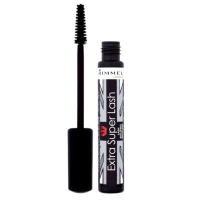 Rimmel London Extra Super Lash Mascara Brown Black 8ml, imported from the UK