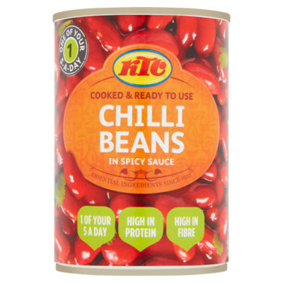 KTC chilli beans in spicy sauce 400g, UK version