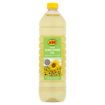 KTC Pure Sunflower Oil 1 Litre, UK version