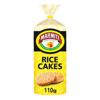 Kallo Rice Cakes with Marmite Yeast Extract 110g