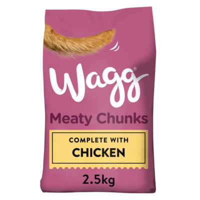 Wagg Meaty Chunks Chicken Dry Dog Food 2.5kg