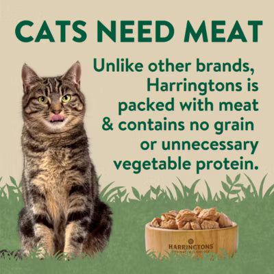 Harringtons wet cat food pouches mixed in jelly 40x85g, UK version